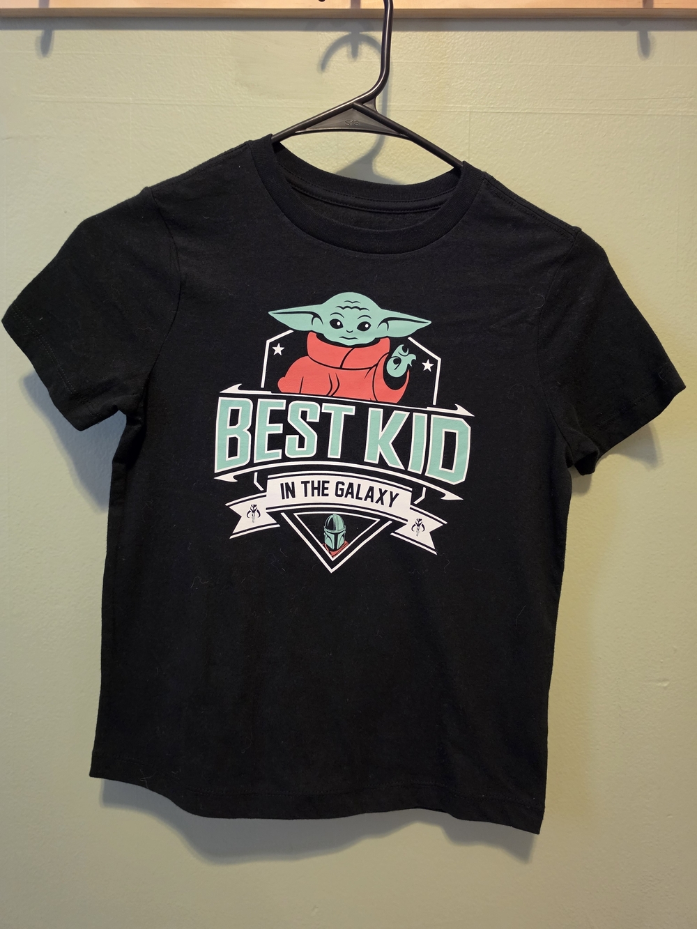 Old Navy Black 'Best Kid' Grogu Graphic Tee
